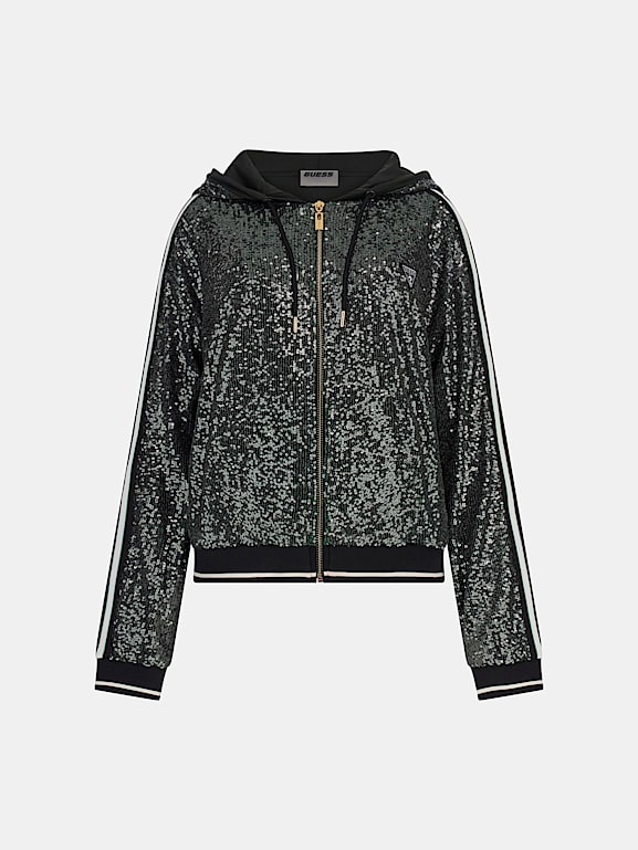 GUESS Sequins sweatshirt Women