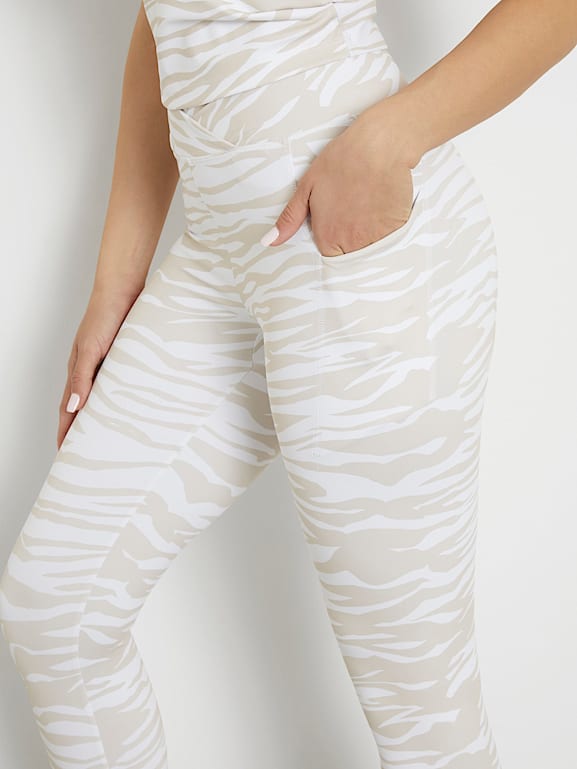 Nike zebra leggings shop