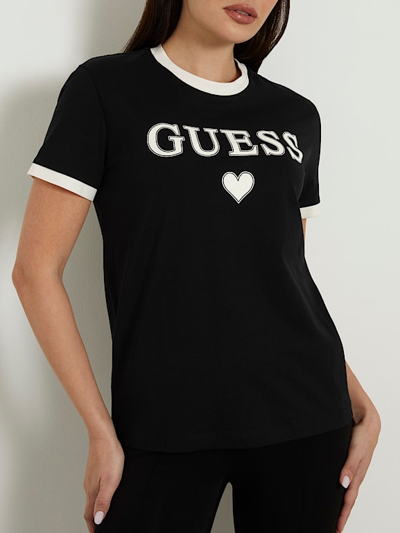 GUESS® Front logo t-shirt Women