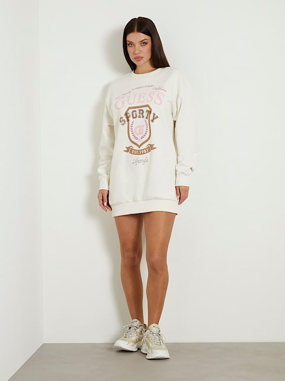 Guess sweatshirt dress cheap