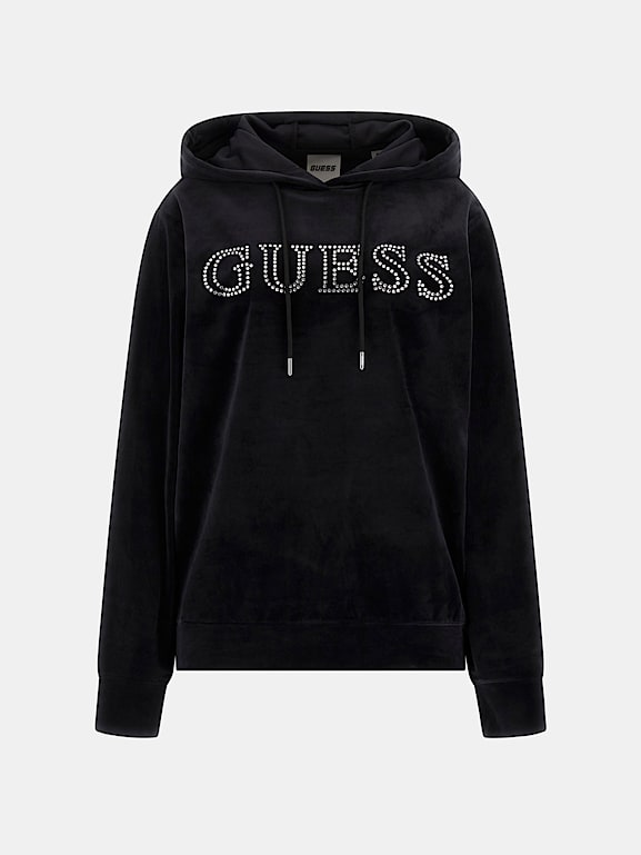 GUESS Onde ta l logolu sweatshirt Kad n