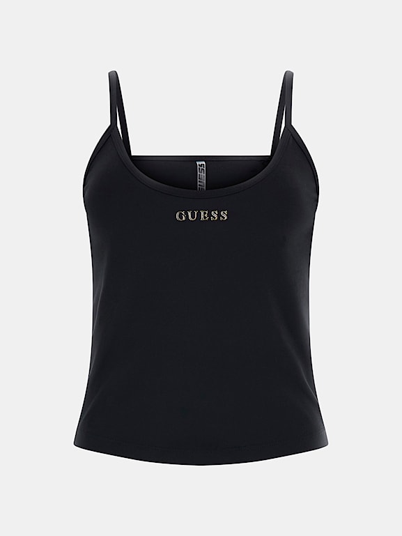 GUESS Front logo tank top