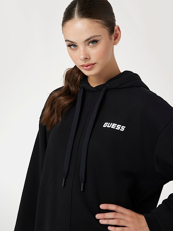Guess hoodie dress hot sale