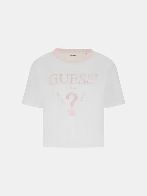 GUESS® Boxy logo T-shirt Women