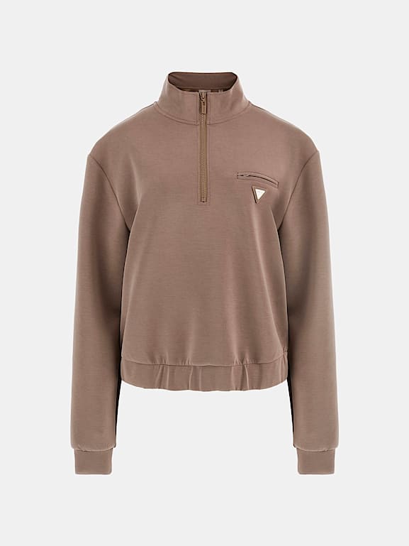 8YARDS Women's RIBSEPA-PULLOVER 2G ベージュM 8YARDS Women's RIBSEPA-PULLOVER 2G ベージュM Nature Half Zip