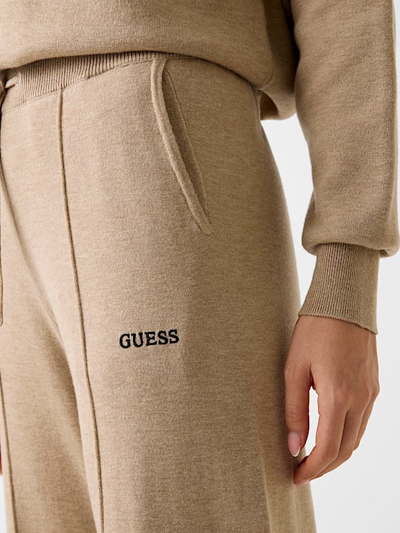 MARCIANO BY GUESS ODETTE STRAIGHT - Pantaloni - jet black/nero