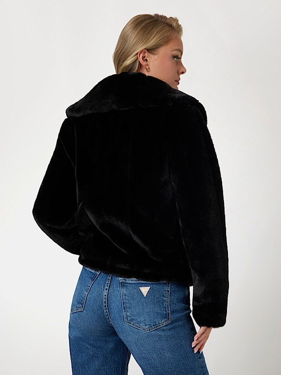 Veste guess fourrure femme hotsell