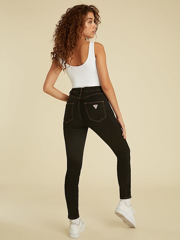 Guess black 2025 jeans women