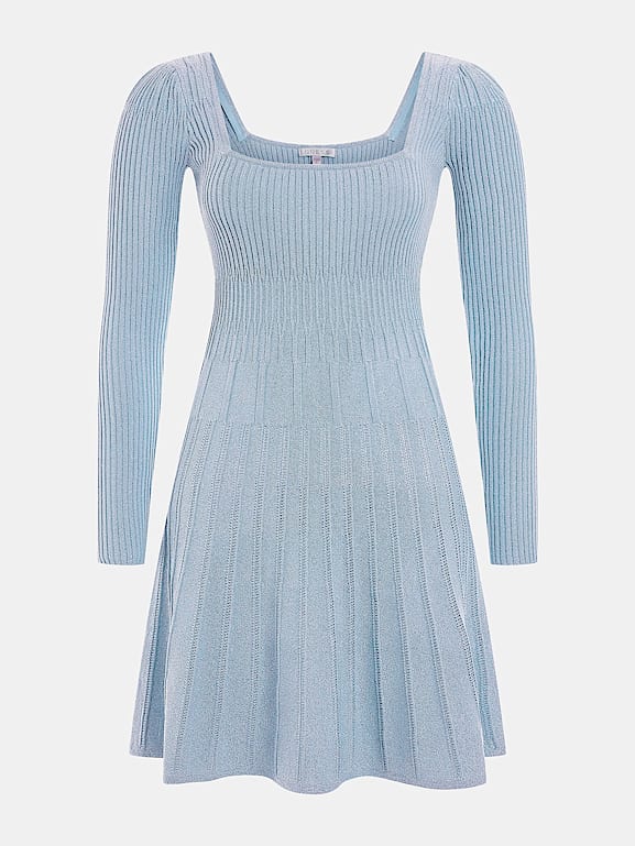 GUESS Fit and flare sweater dress