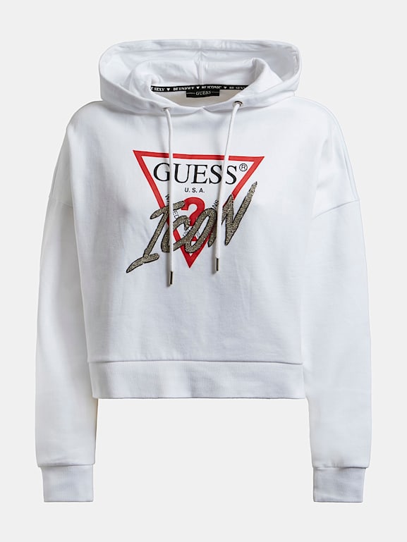 Guess icon clearance logo sweatshirt