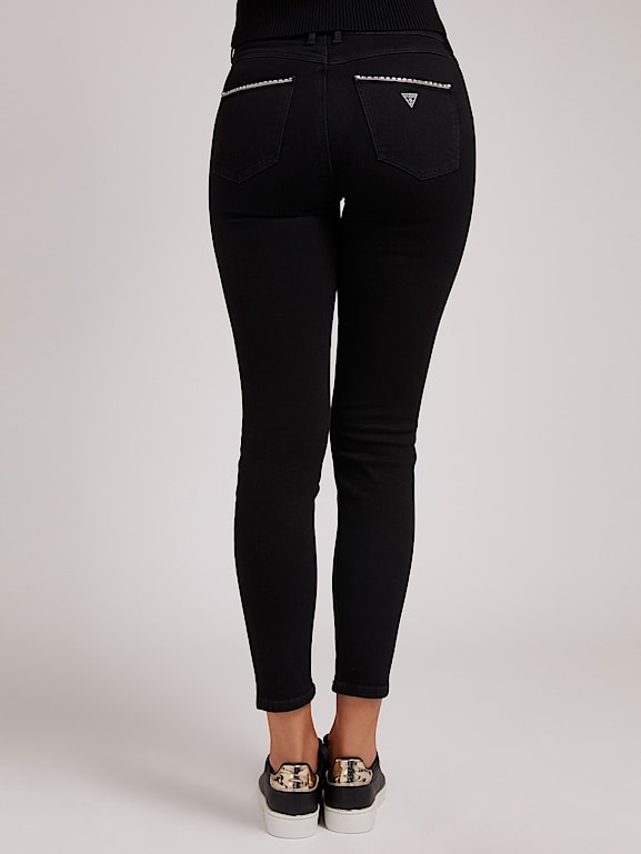 Guess black and white jeans outlet