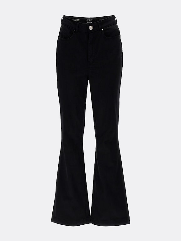 GUESS Satin flare pants