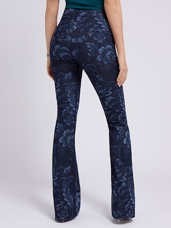Printed flare yoga pants sale