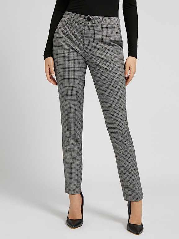 Pantalon pied de poule Lurex Femme GUESS Collections Pass es