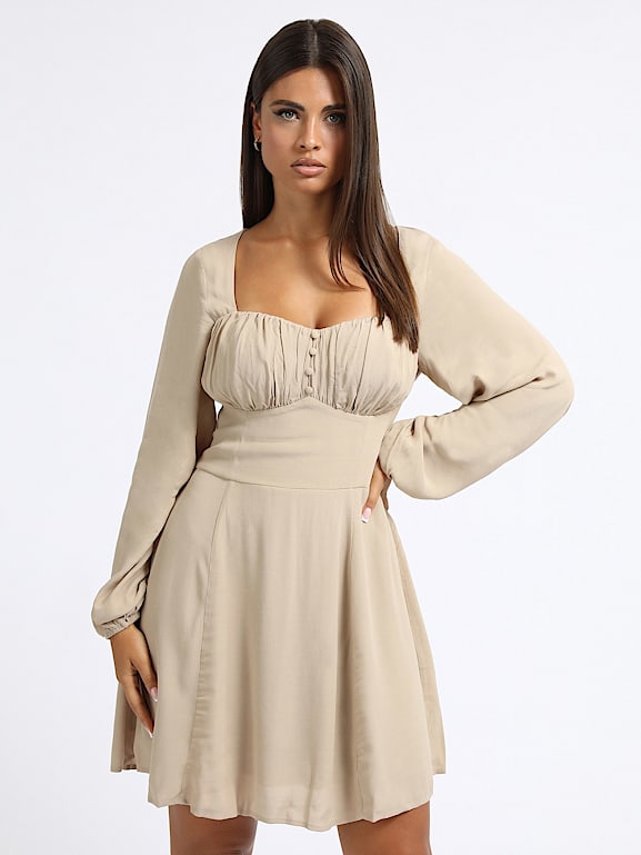 Guess fit store and flare dress