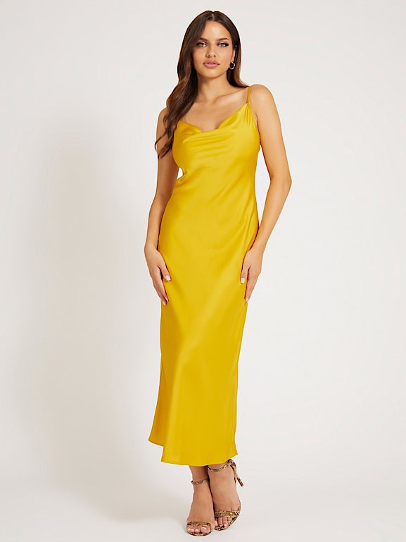 Vestido guess amarillo clearance