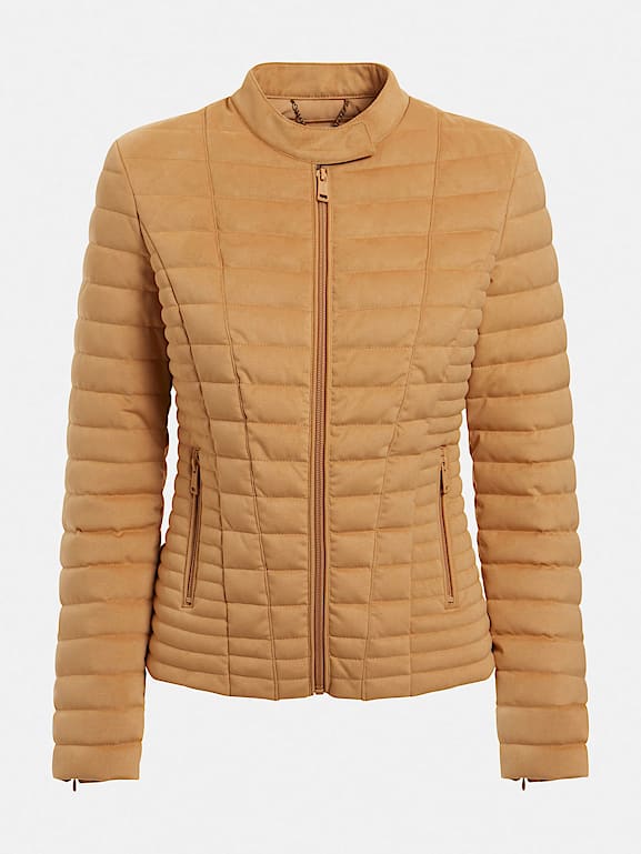 Guess suede jacket womens discount