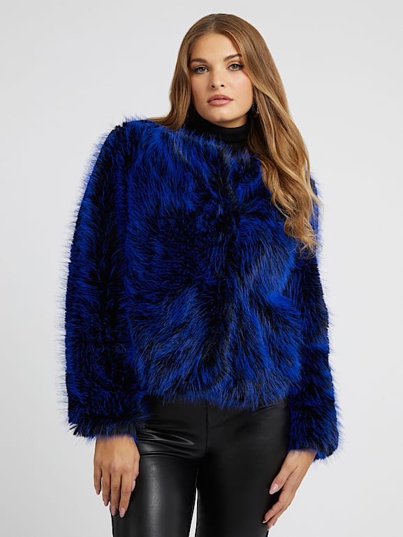 Veste fourrure guess clearance