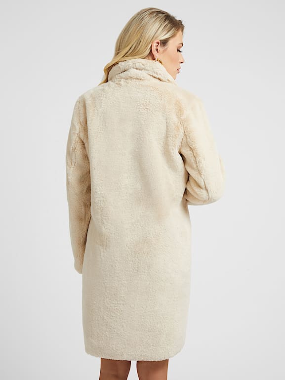 Guess mantel kunstpelz Outlet