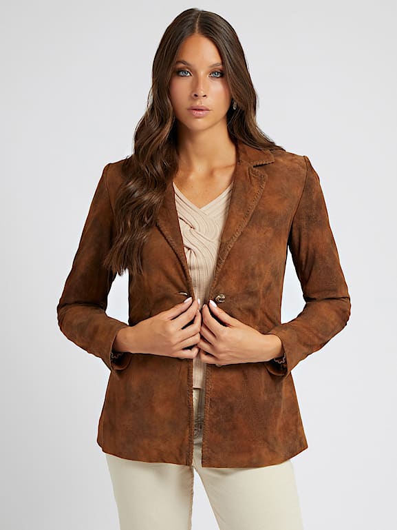 GUESS Blazer in echt leder