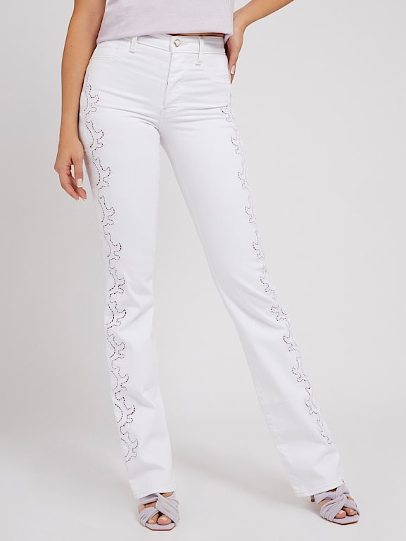 Guess embroidered jeans 2025