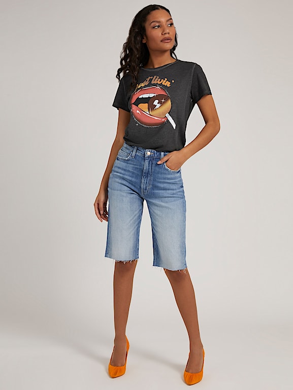 Biker 2025 shorts denim