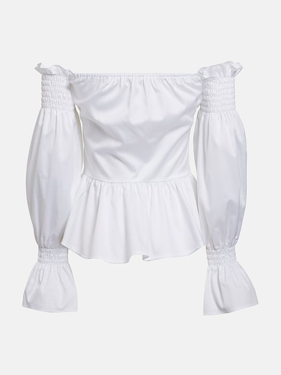 Blusa spalle scoperte sales