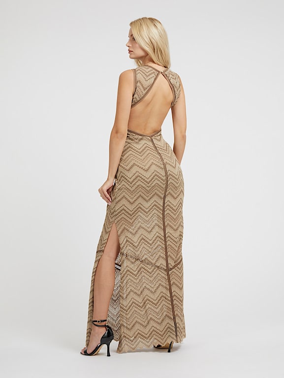 Robe longue macramé online
