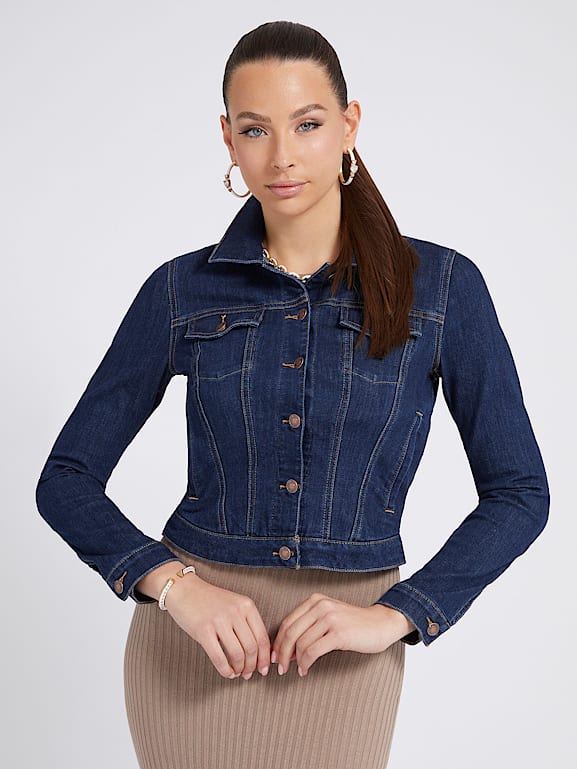 Giacca jeans outlet guess