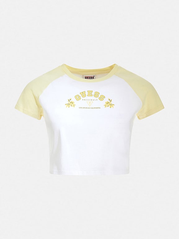 Cropped guess shirt discount