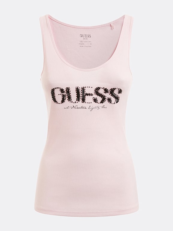 Pink guess top discount