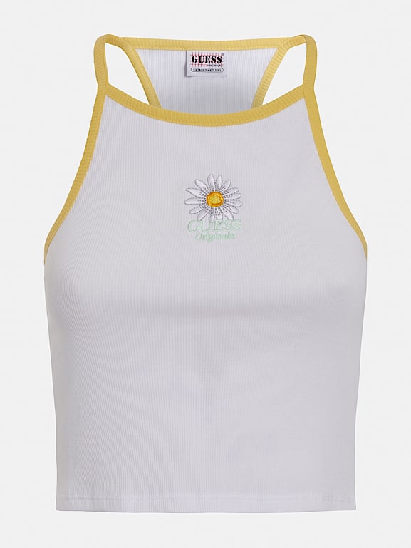 Guess crop deals tank top