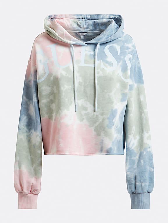 Guess tie dye online hoodie