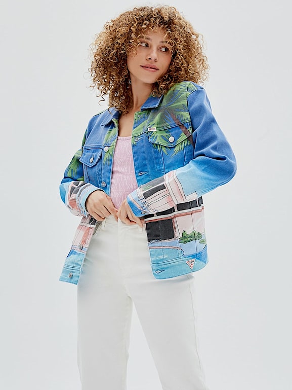 Guess giacca jeans hot sale
