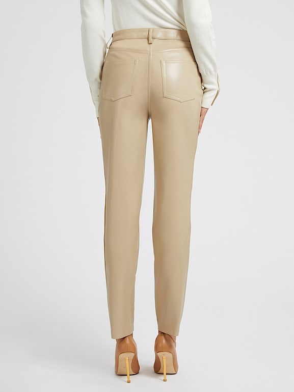 Guess butter faux leather pants 2025
