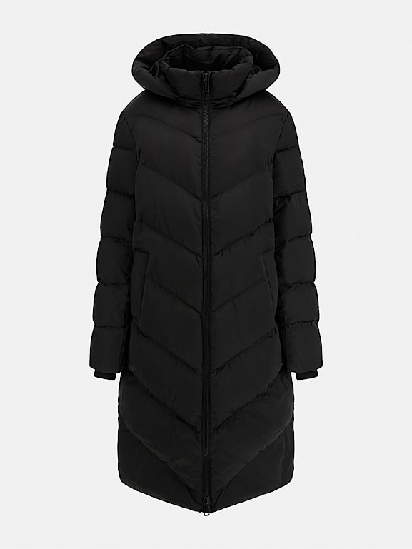 Guess lange steppjacke kontraststoff clearance