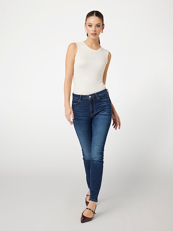 Ladies jeans slim fit store