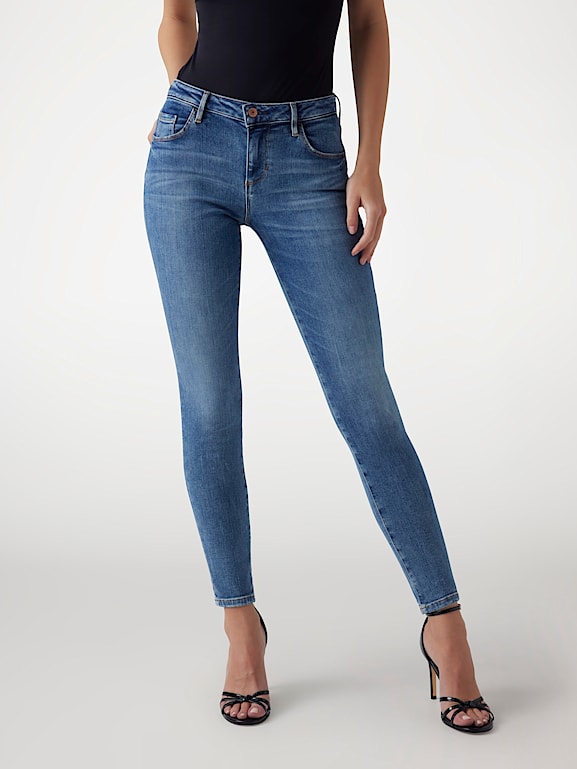 Pantalon vaquero Guess super skinny para mujer