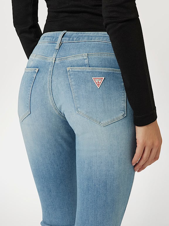 GUESS WB4AB2S2830-CRRX Power Skinny Low Jeans BÁSICOS para Mujer,27,Azul  Mezclilla : : Ropa, Zapatos y Accesorios