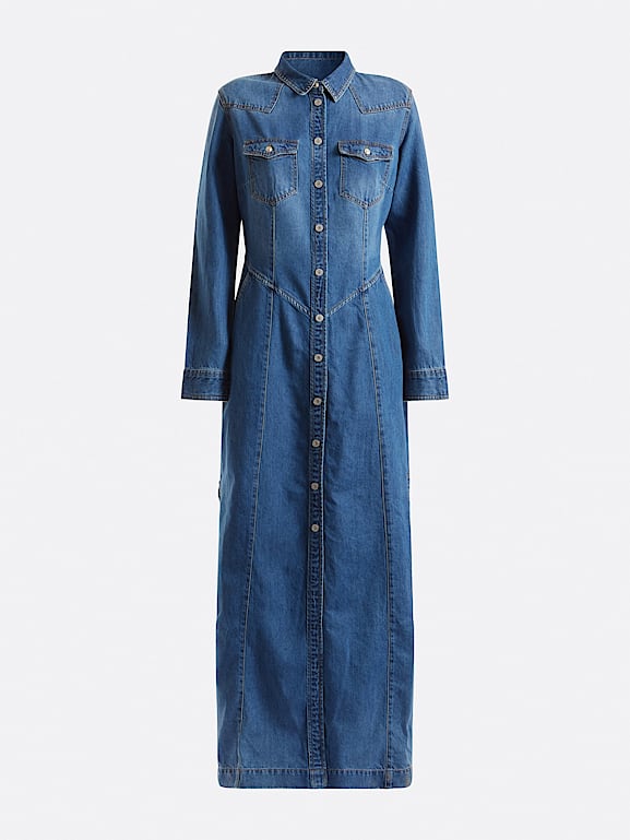 GUESS Long denim dress
