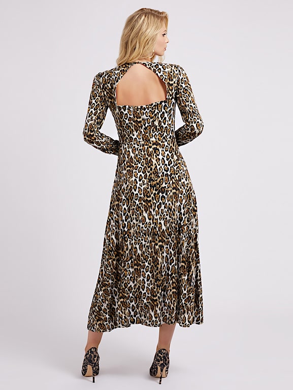 Guess leopard dress top