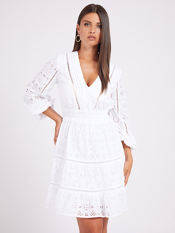 Vestito guess bianco outlet