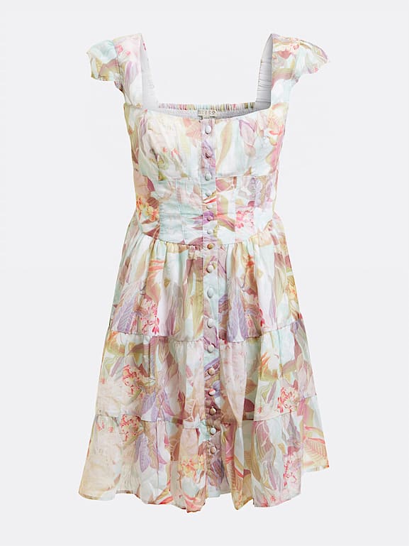 Guess fit shop and flare dress