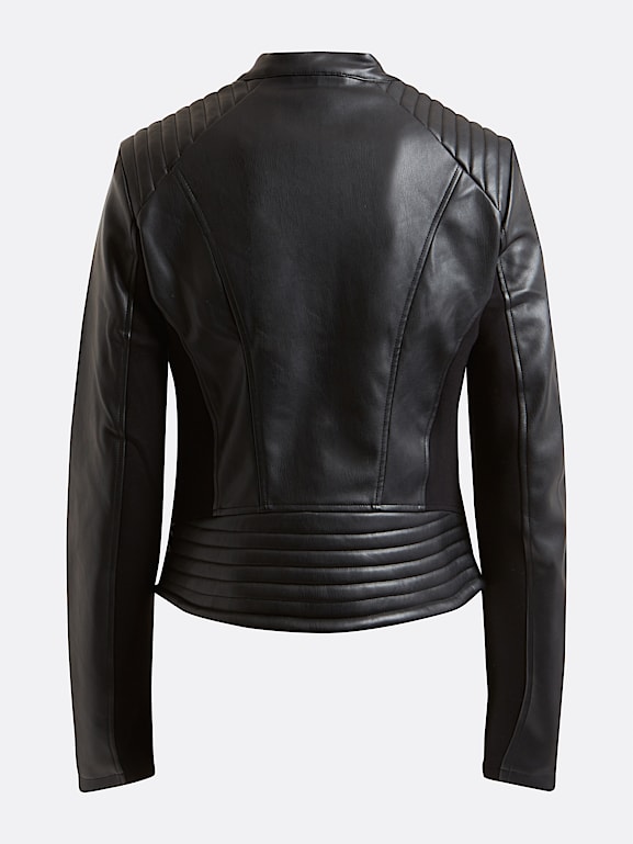 GUESS Faux leather jacket Women