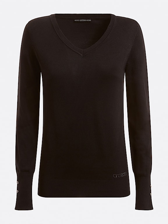 GUESS V neck sweater Women