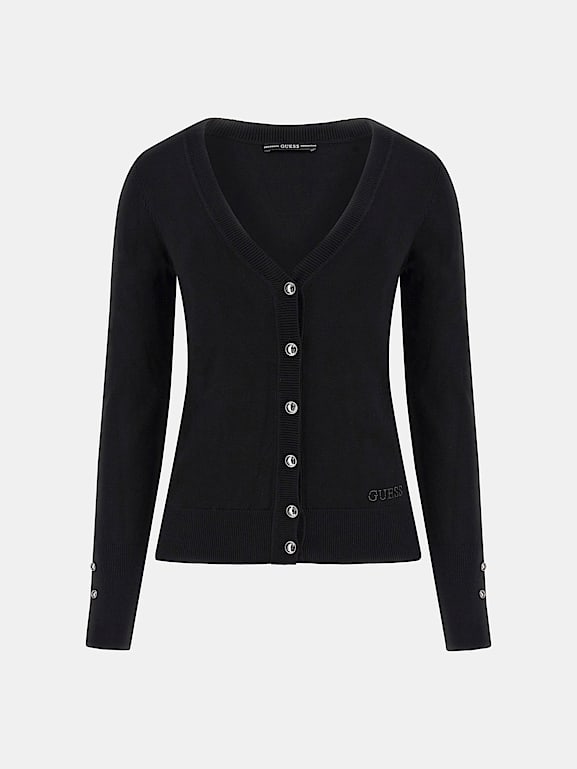 Guess black cardigan on sale
