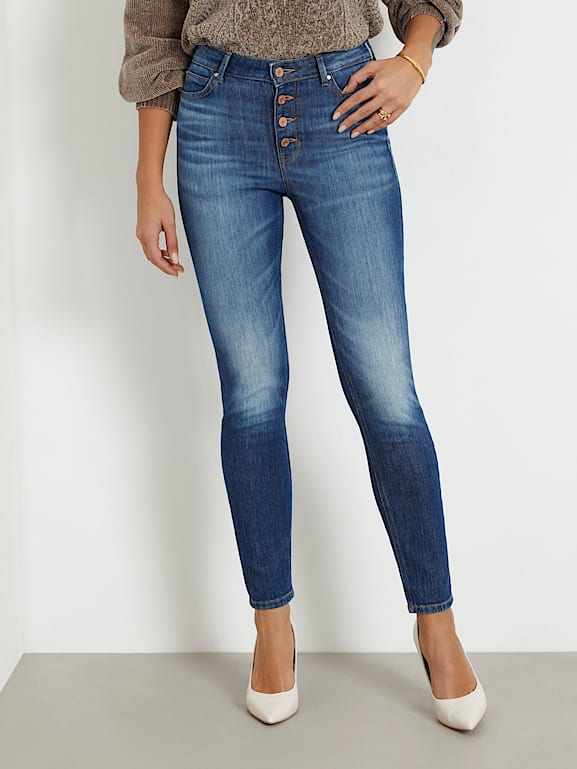 Jeans guess 2025 vita alta