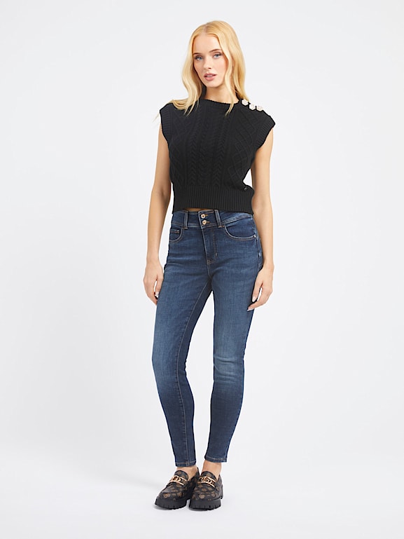 Skinny discount medium rise