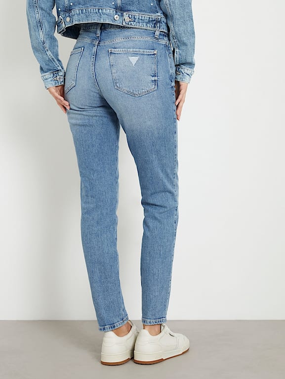 Guess pencil skinny mid jeans discount