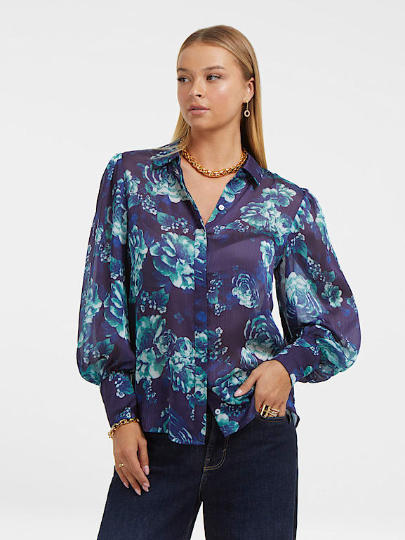 GUESS Floral print blouse
